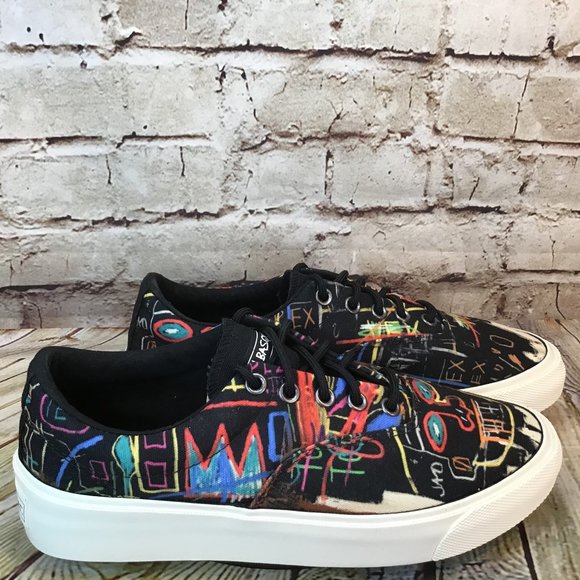 Converse Jean Michael Basquiat Limited Edition Men's Low Canvas Sneakers Size 9